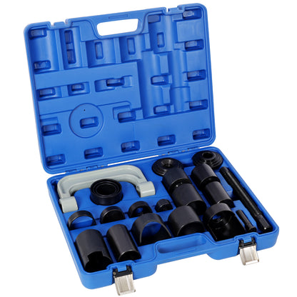 21PCS Heavy Duty Automotive Ball Joint Removal Tool Kit with Steel Construction and Blue Plastic Case SolidRoot Buy Furniture USA
