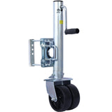 Trailer Jack, Boat Trailer Jack 34.5 in, Bolt-on Trailer Tongue Jack Weight Capacity 1500 lb, with PP Wheels and Handle for Lifting RV Trailer, Horse Trailer, Utility Trailer, Yacht Trailer SolidRoot Buy Furniture USA