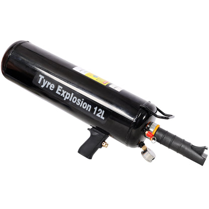 12L/3.2 Gallon Tire Bead Seater,Portable Tire Inflator Tool,Air Tire Bead Blaster,Handheld Bead Bazooka,Operating Pressure for Motorcycle ATV Car and Automobile Repair SolidRoot Buy Furniture USA