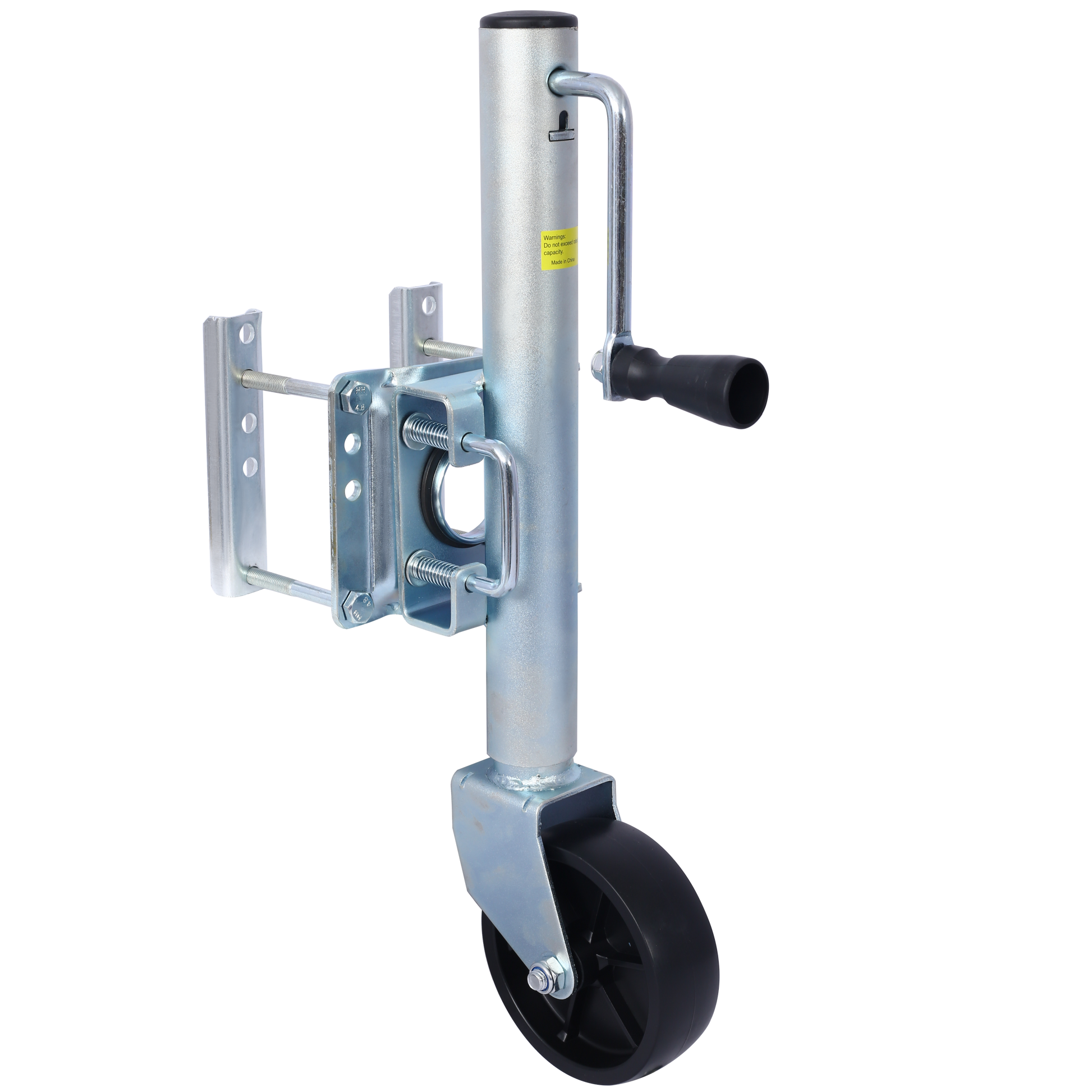 Trailer Jack, Boat Trailer Jack 32.8 in, Bolt-on Trailer Tongue Jack Weight Capacity 1000 lb, with PP Wheels and Handle for Lifting RV Trailer, Horse Trailer, Utility Trailer, Yacht Trailer SolidRoot Buy Furniture USA