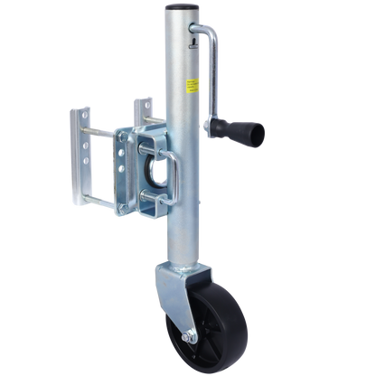 Trailer Jack, Boat Trailer Jack 32.8 in, Bolt-on Trailer Tongue Jack Weight Capacity 1000 lb, with PP Wheels and Handle for Lifting RV Trailer, Horse Trailer, Utility Trailer, Yacht Trailer SolidRoot Buy Furniture USA