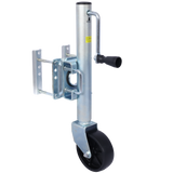 Trailer Jack, Boat Trailer Jack 32.8 in, Bolt-on Trailer Tongue Jack Weight Capacity 1000 lb, with PP Wheels and Handle for Lifting RV Trailer, Horse Trailer, Utility Trailer, Yacht Trailer SolidRoot Buy Furniture USA