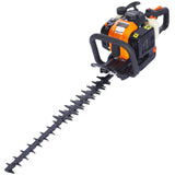 26cc Gas Powered Hedge Trimmer with Double Sided Blade and Recoil Start, 24-Inch, Orange SolidRoot Buy Furniture USA