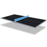 8ft Black Mid-Size Ping Pong Conversion Top Foldable & Portable Table Tennis Table Top for Indoor Games - SolidRoot Buy Furniture USA