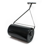 Combination Push/Tow Lawn Roller with Easy-Turn Plug, 14 by 24'  60L/16 GALLON,for Garden, Farm, Park, Black SolidRoot Buy Furniture USA