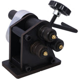 Ring Roller Bender 3',Ring Manual Roller Bender up to1/4' Round Steel & 1' x 3/16' Flat Steel,Hardened Steel Portable Hand Crank Ring Roller 13-1/2'' Long Handle SolidRoot Buy Furniture USA
