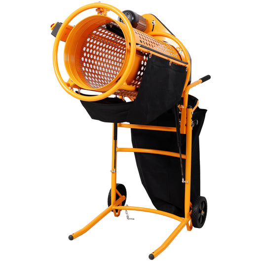 360W Foldable Electric Rotary Soil Sieve Machine,110V/60Hz,ETL Certificate SolidRoot Buy Furniture USA