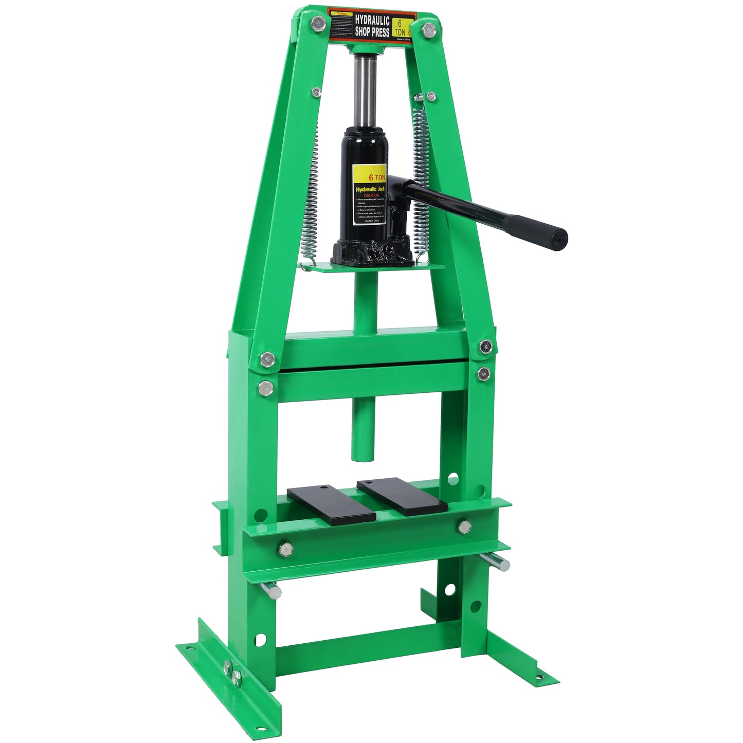 Hydraulic Power Units, 6-Ton Benchtop Hydraulic A-Frame Shop Press with Press Plates, Hydraulic 6 Ton Garage Floor Adjustable Shop Press with Plates, Hydraulic Press, Hydraulic Shop Press,Green SolidRoot Buy Furniture USA