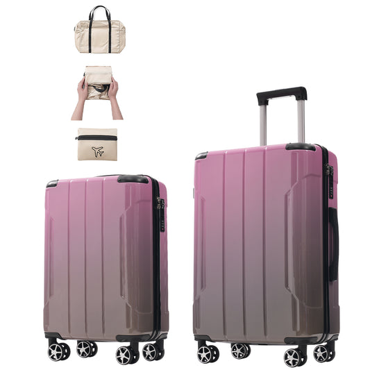 Luggage Sets 3 Piece Suitcase Set with Spinner Wheels, Built-in TSA Lock, Foldable Duffel Bag for Travel Men & Women SolidRoot Buy Furniture USA