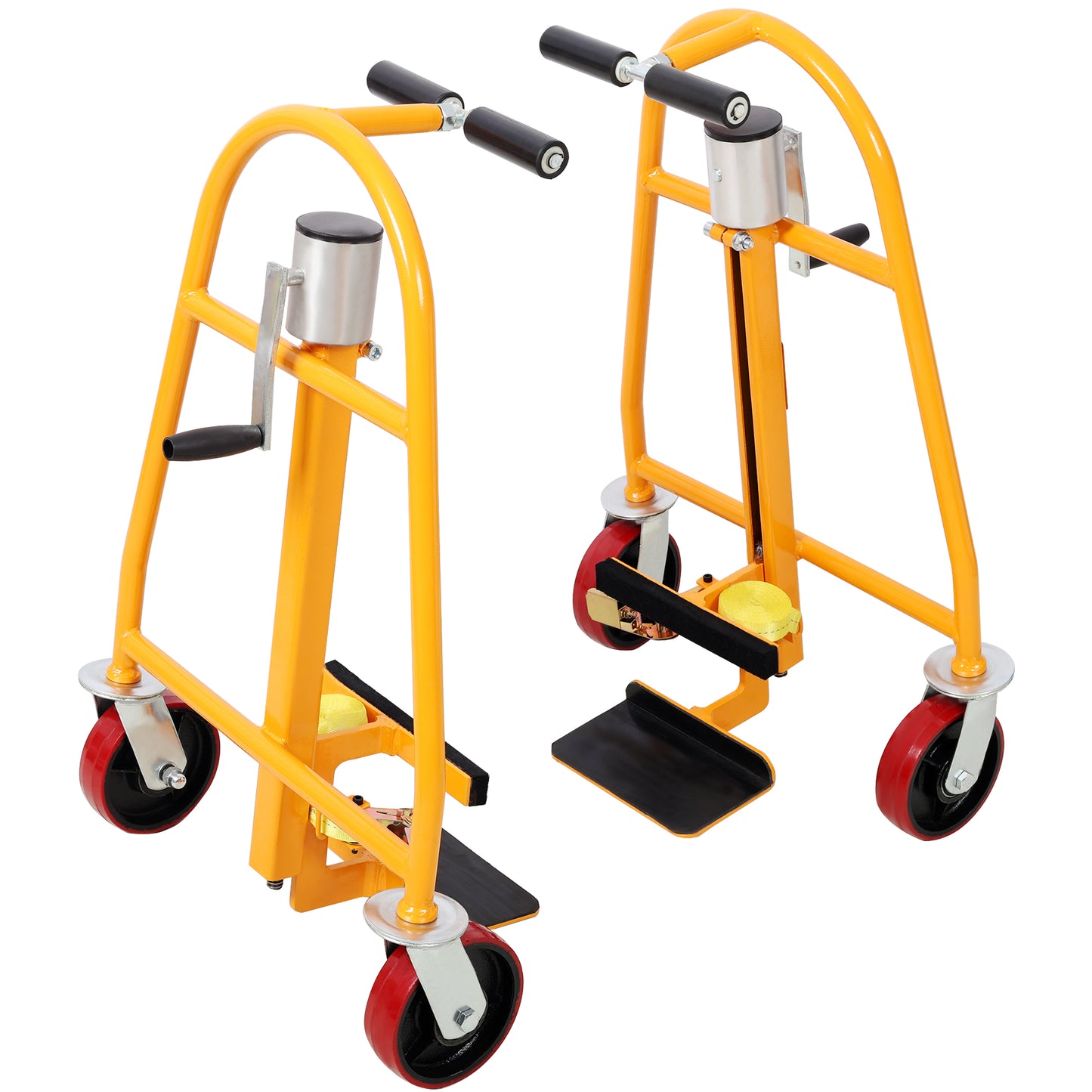 2PACK Furniture and Crate Mover,Heavy Duty Furniture Movers Industrial Machinery Mover,Used for Safely Transporting Cabinets, Furniture, and Crates,Yellow SolidRoot Buy Furniture USA