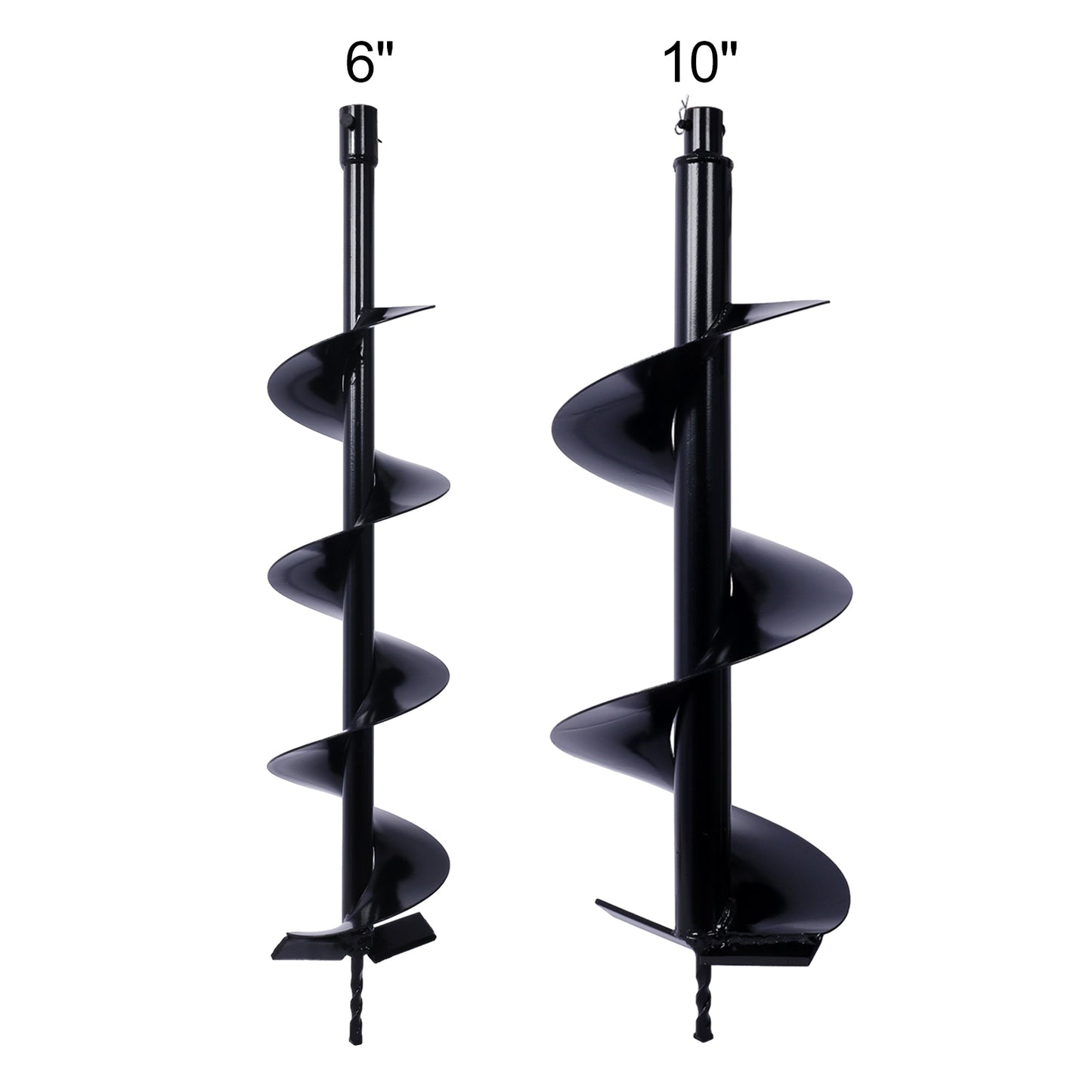Auger Drill Bit for Planting Hole, Bulb Bedding Digging Post Hole Planting Tool for 3/4' Shaft Auger,Hole Digger Replacement Auger Bits Earth Auger Digging Bit 6IN+10IN SolidRoot Buy Furniture USA