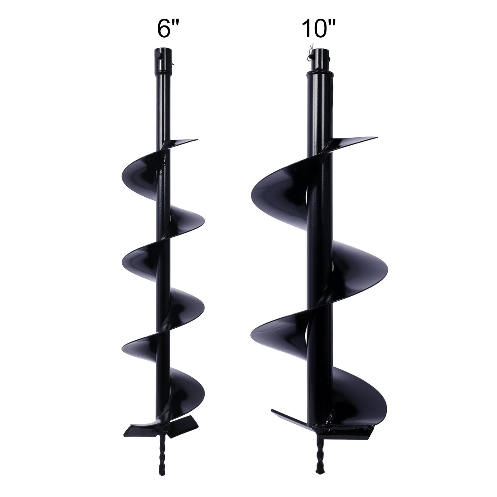 Auger Drill Bit for Planting Hole, Bulb Bedding Digging Post Hole Planting Tool for 3/4' Shaft Auger,Hole Digger Replacement Auger Bits Earth Auger Digging Bit 6IN+10IN SolidRoot Buy Furniture USA