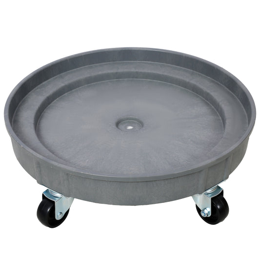 30 Gallon and 55 Gallon Heavy Duty Plastic Drum Dolly – Durable Plastic Drum Cart 900 lb. Capacity- Barrel Dolly with 5 Swivel Casters Wheel SolidRoot Buy Furniture USA