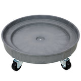 30 Gallon and 55 Gallon Heavy Duty Plastic Drum Dolly – Durable Plastic Drum Cart 900 lb. Capacity- Barrel Dolly with 5 Swivel Casters Wheel SolidRoot Buy Furniture USA