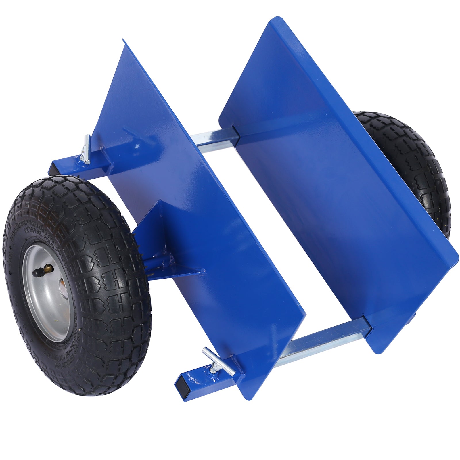 600lb Panel Dolly , 10in. Pneumatic Wheels ,blue SolidRoot Buy Furniture USA