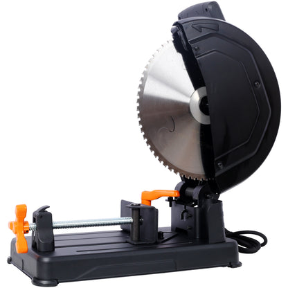 15-Amp Heavy Duty 14 Inch Metal Cutting Chop Saw W/ 2x14 Inch Carbide-Tipped Blade Premium Multi-Material Cut-Off Chop Saw with Carbide-Tipped Metal-Cutting Saw Blade,ETL certificate. SolidRoot Buy Furniture USA