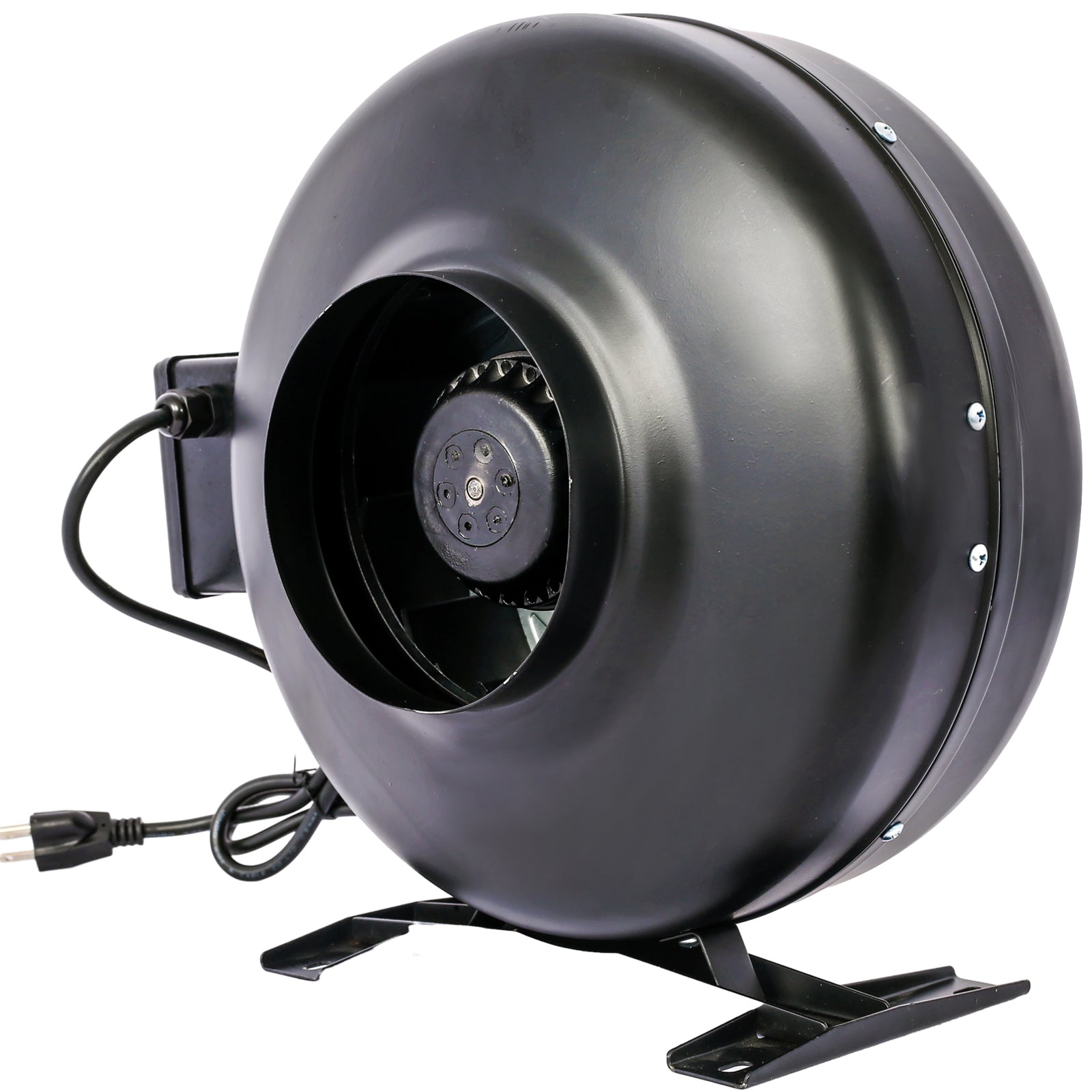 6-Inch 412 CFM Inline Duct Fan: Air Circulation Vent Blower for Hydroponics, Basements, and Kitchens SolidRoot Buy Furniture USA