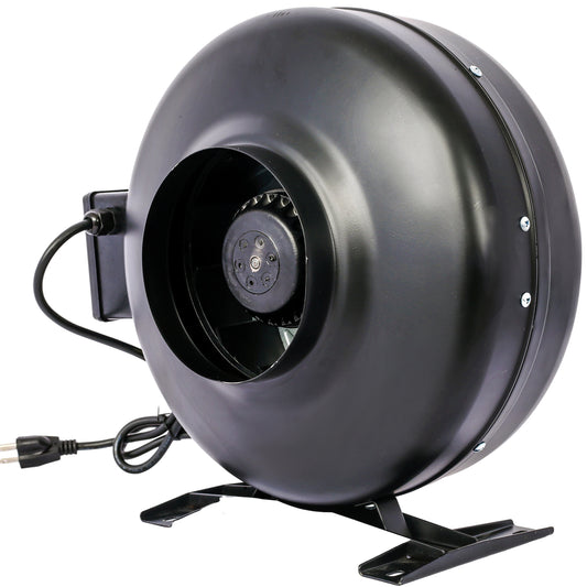 6-Inch 412 CFM Inline Duct Fan: Air Circulation Vent Blower for Hydroponics, Basements, and Kitchens SolidRoot Buy Furniture USA