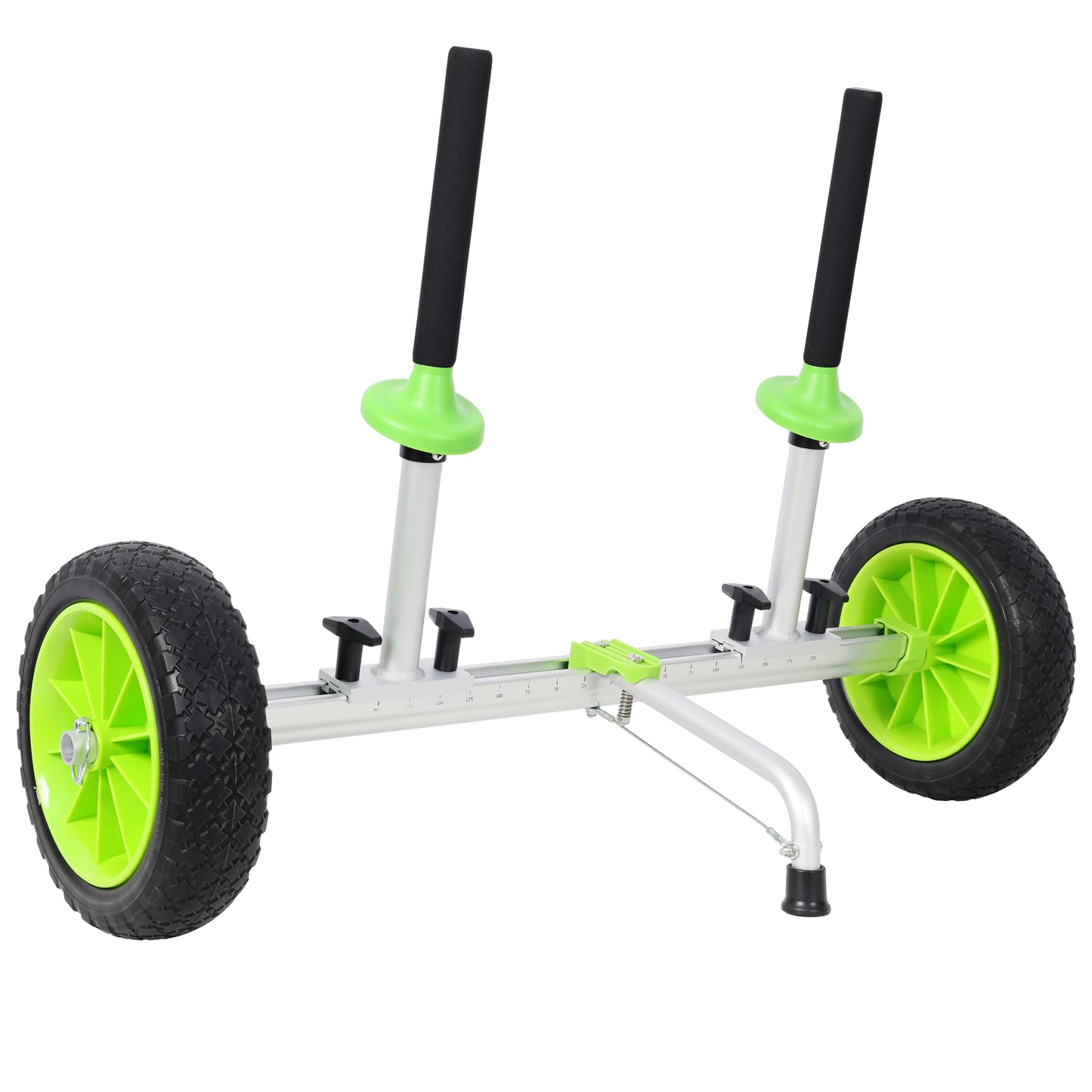 Sit On Top Kayak Cart, Heavy-Duty Plug-in Kayak Cart Dolly with 10 Inch PU Wheels,Width Adjustable SolidRoot Buy Furniture USA