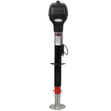 Electric Power Tongue Jack 3500lbs Capacity with Waterproof Cover for RV Trailer & Camper, Black Steel, 12V DC SolidRoot Buy Furniture USA