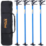 4 Pack Adjustable Support Pole,Steel 3rd Hand Support System,Support Rod for Jacks Cargo Bars Drywalls,Cabinet Jacks for Installing Cabinets,Extends from 45 to 114 Inch ,with carry bag SolidRoot Buy Furniture USA