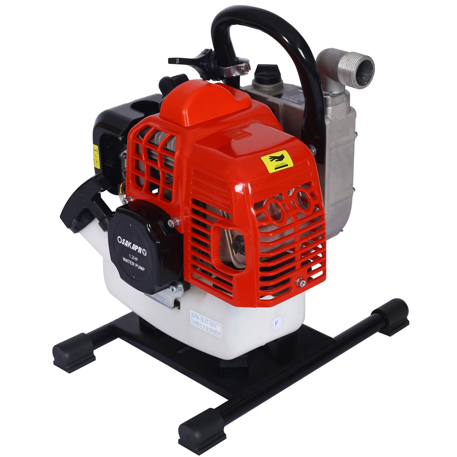 gasoline water pump,2s troke portable gas powered water transfer pump ,33cc 1.2HP 1inch SolidRoot Buy Furniture USA