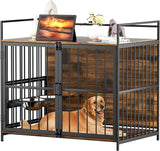 Dog Crate Furniture-Style Cages for Large Dogs Indoor Heavy Duty Super Sturdy 41' - SolidRoot Buy Furniture USA