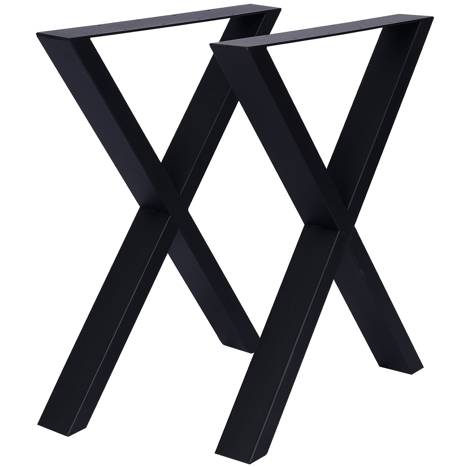 X Table Legs 28X 24' ,Wide Metal Table Legs , Heavy Duty Steel Desk Legs Table Leg Dining Table Legs Coffee Desk Leg, Set of 2 SolidRoot Buy Furniture USA