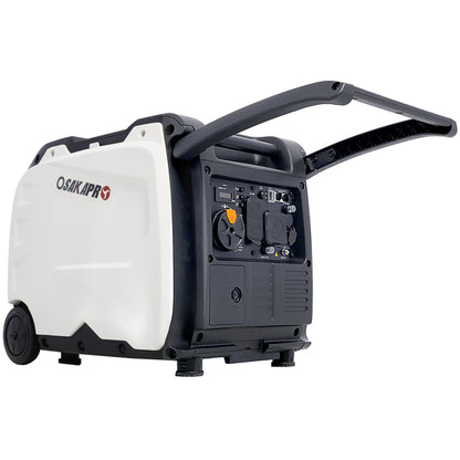 Super quiet Inverter Generator 4500w portable generator electric start, foldable handle with wheel,212cc 4 stroke EPA compliant SolidRoot Buy Furniture USA