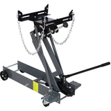 Hydraulic Transmission Service Jack 1 Ton Capacity Light Gray Steel Low Profile Design SolidRoot Buy Furniture USA