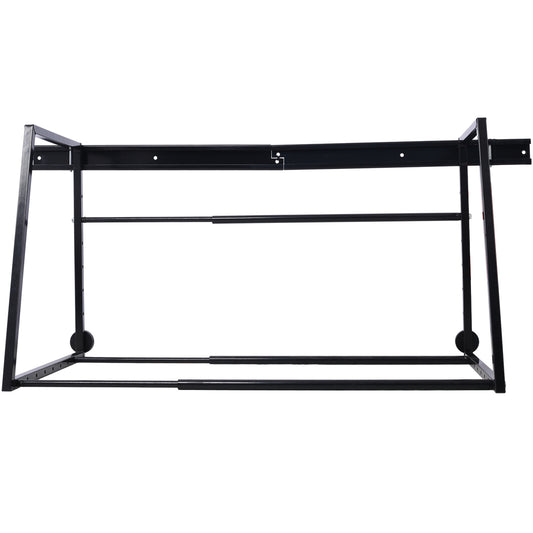 Heavy Duty Adjustable Garage Wall Multi-Tire Rack Storage, Black SolidRoot Buy Furniture USA