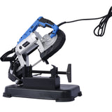 High-Performance Portable Band Saw with Removable Steel Base, 45°-90° Cutting, 10A 1100W Motor, 5-inch Depth Cut, SolidRoot Buy Furniture USA
