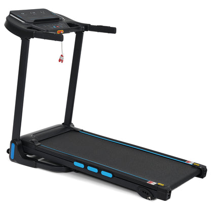New Treadmills for Home, 3.5HP Hydraulic System Auto Foldable Treadmill with Incline,10MPH 350Lbs Weight Capacity Electric Treadmills with Heart Rate Sensors,Type C & USB Charge ,Bluetooth Speaker - SolidRoot Buy Furniture USA