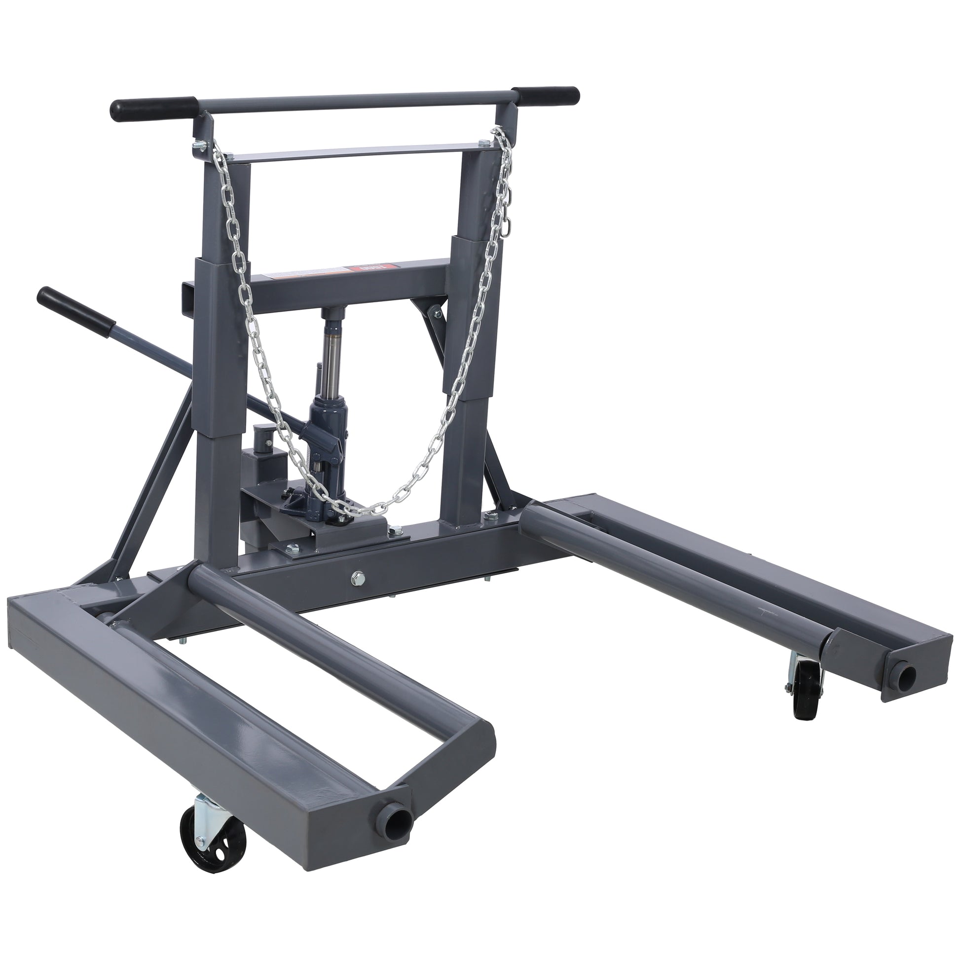 1,500 Lb. Capacity, Adjustable Height Dual Wheel Dolly for Large Trucks SolidRoot Buy Furniture USA