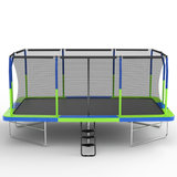 UB 10X17FT -Blue and green-A+B+C+D - SolidRoot Buy Furniture USA