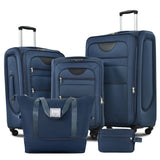 Softside Luggage Expandable 3 Piece Set Suitcase with Duffel Bag Upright Spinner Softshell Lightweight Luggage Travel Set-22/26/30 IN - SolidRoot Buy Furniture USA