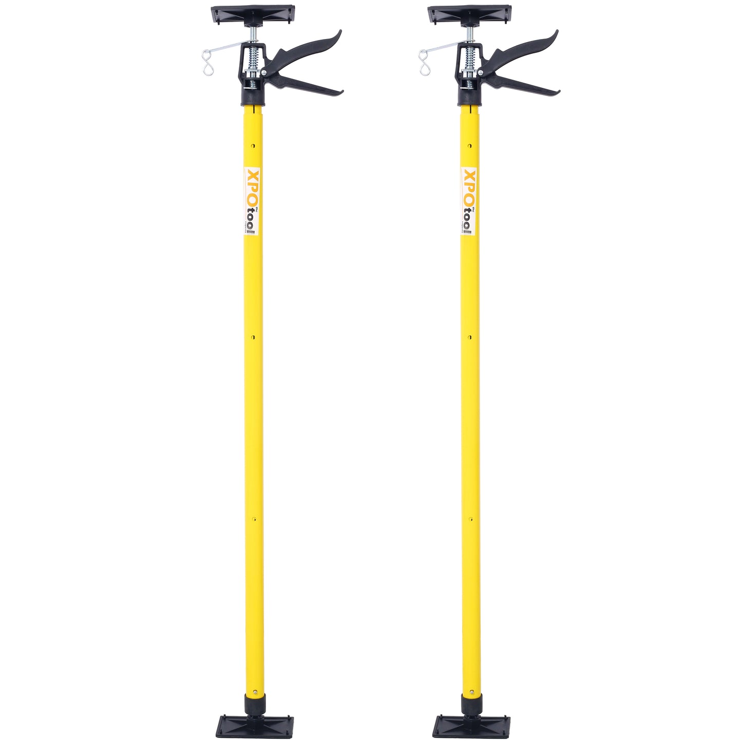 2Pack Adjustable Support Pole,Steel 3rd Hand Support System,Support Rod for Jacks Cargo Bars Drywalls,Cabinet Jacks for Installing Cabinets,Extends from 45 to 114 Inch SolidRoot Buy Furniture USA
