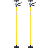2Pack Adjustable Support Pole,Steel 3rd Hand Support System,Support Rod for Jacks Cargo Bars Drywalls,Cabinet Jacks for Installing Cabinets,Extends from 45 to 114 Inch SolidRoot Buy Furniture USA