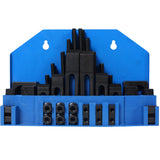 58Pc T-Slot Clamping Kit Mill Machinist Set With T-slot cleaner and Tightening Wrench (7/16 Table Slot 3/8-16 Stud Size) SolidRoot Buy Furniture USA