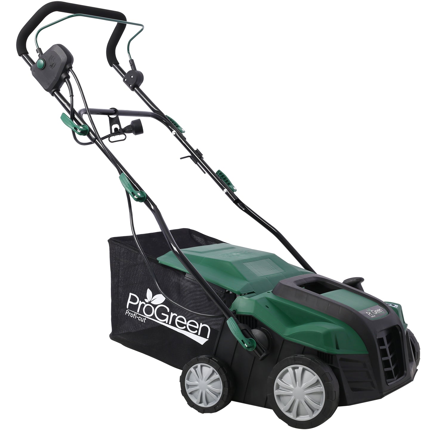 Garden Scarifier, 2-in-1 16INCH Dethatcher Scarifier,15 Amp Electric Lawn Dethatcher,Removable Collection Bag extra large 58QT SolidRoot Buy Furniture USA