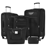 Softside Luggage Expandable 3 Piece Set Suitcase with Duffel Bag Upright Spinner Softshell Lightweight Luggage Travel Set-22/26/30 IN - SolidRoot Buy Furniture USA