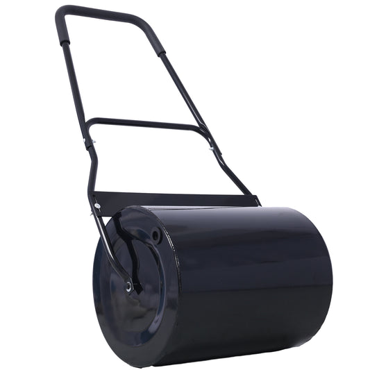 Lawn Roller, 16 Gallon  Heavy-Duty Tow Behind Water/Sand Filled Sod Drum Roller for Garden Yard Park SolidRoot Buy Furniture USA
