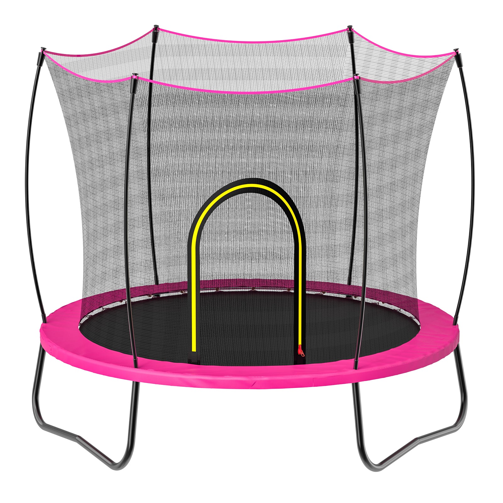 YC 55 inch trampoline spring- darkpink - SolidRoot Buy Furniture USA