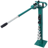 Pedestal Floor Compact Bender 7 Dies Versatile Compact Metal Tubing Bender 44' Mount Powdercoat Telescoping Handle Maximum 5/8' Thick 1-15/16' Width SolidRoot Buy Furniture USA