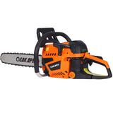 Professional Gasoline Chainsaw 20-Inch 52cc for Tree and Wood Cutting, Orange Plastic SolidRoot Buy Furniture USA