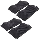 4PACK Tire Saver Ramps Anti-Slip Design Black Hard Plastic 17.3x7.8 Inches SolidRoot Buy Furniture USA