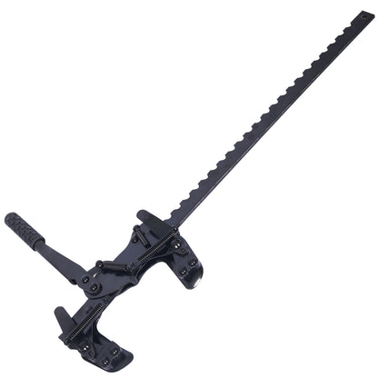 All-Purpose Fence Stretcher with Extra Hook for Easy Wire Adjustment, Black Steel, 33 Inches SolidRoot Buy Furniture USA