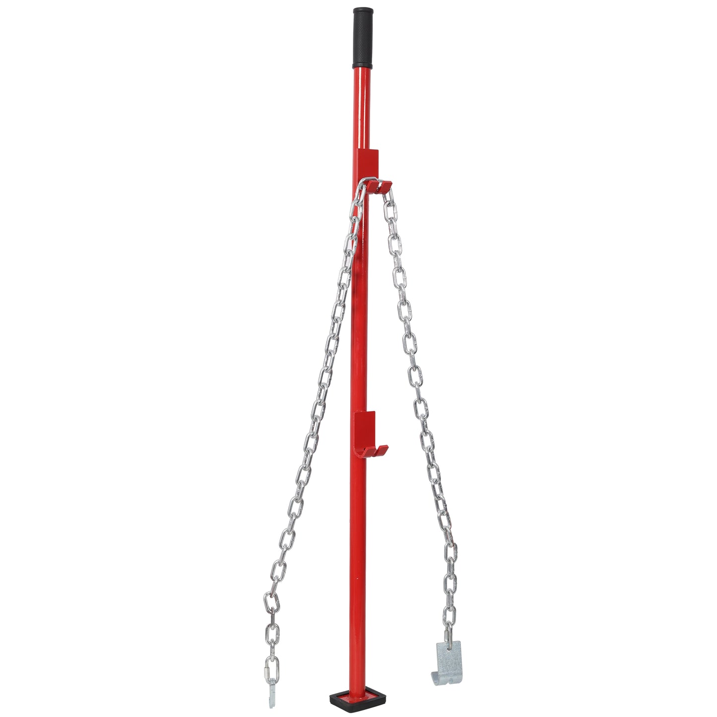 Universal 52-Inch Red Steel Pulling Stick Tool for Car Repair Bumpers and Dent Fixing SolidRoot Buy Furniture USA