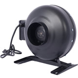 4-Inch 316 CFM Inline Duct Fan: Air Circulation Vent Blower for Hydroponics, Basements, and Kitchens SolidRoot Buy Furniture USA