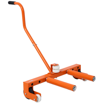 Heavy-Duty Adjustable Tire Wheel Dolly for Workshop, Garage, Orange SolidRoot Buy Furniture USA